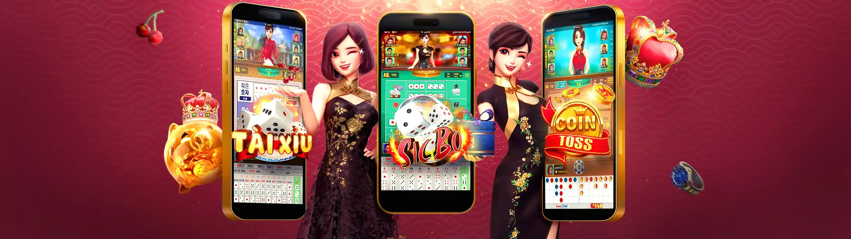 Hình ảnh tổng quan về các trò chơi 65win Nhà Cái