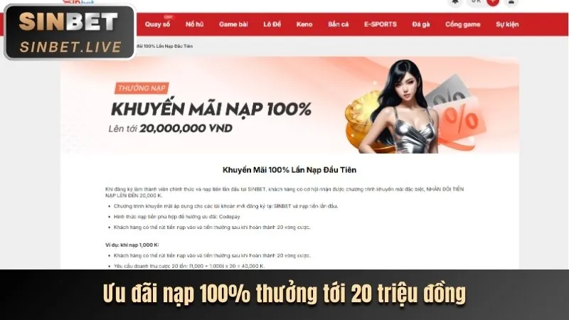 Ưu đãi chào mừng thành viên mới tại 65win nhà cái